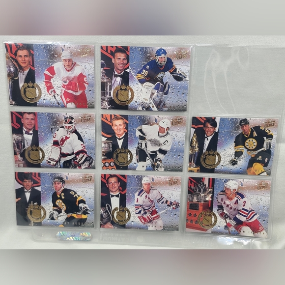 1994-95 ULTRA AWARD WINNERS COMPLETE SET (1-8) Gretzky Hasek Fedorov Brodeur - Picture 1 of 4